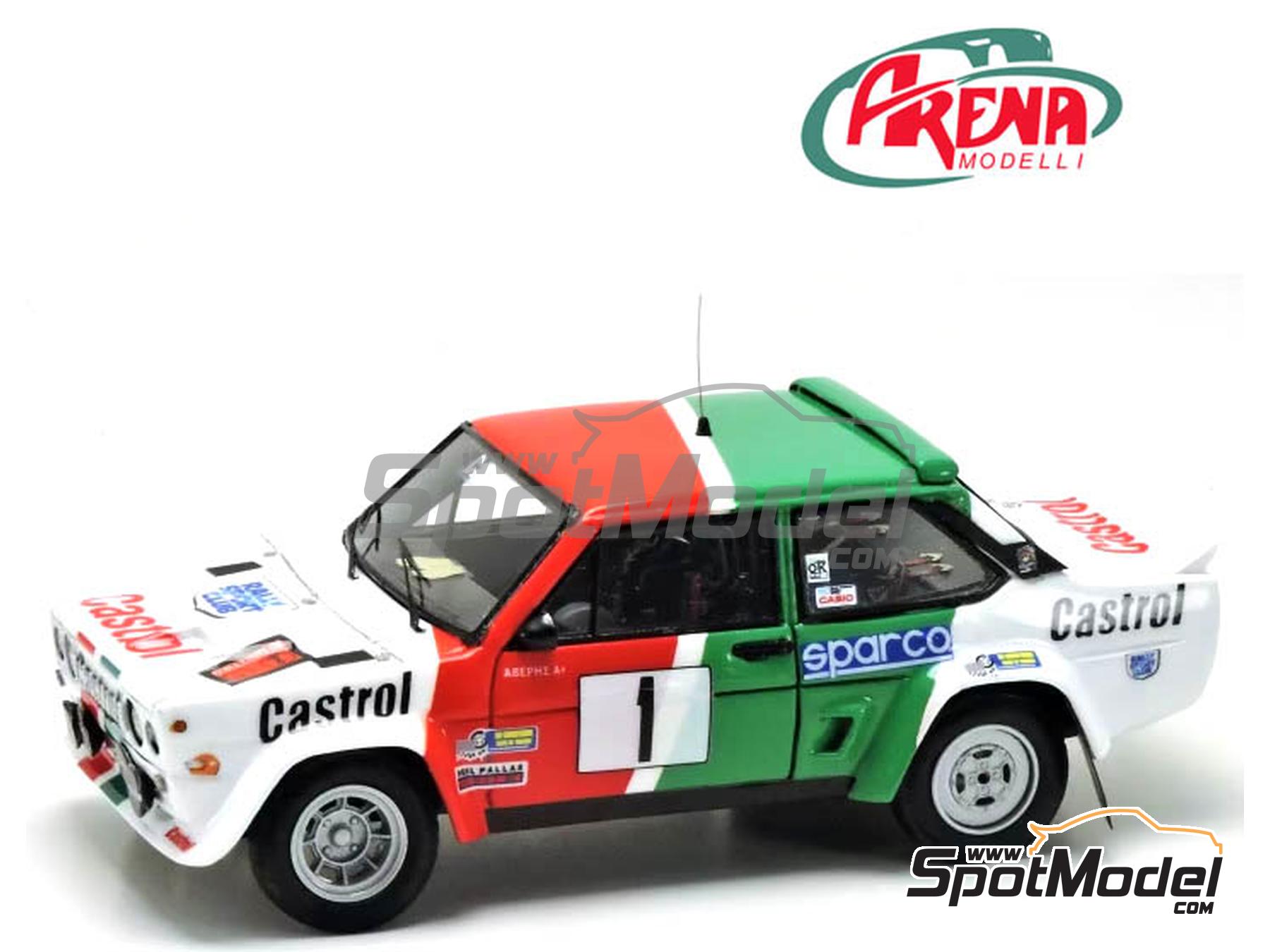 ARENA MODELS フィアット131 ABARTH 当時物貴重 ARENA MODELS フィアット131 ABARTH 当時物貴重 ARENA MODELS